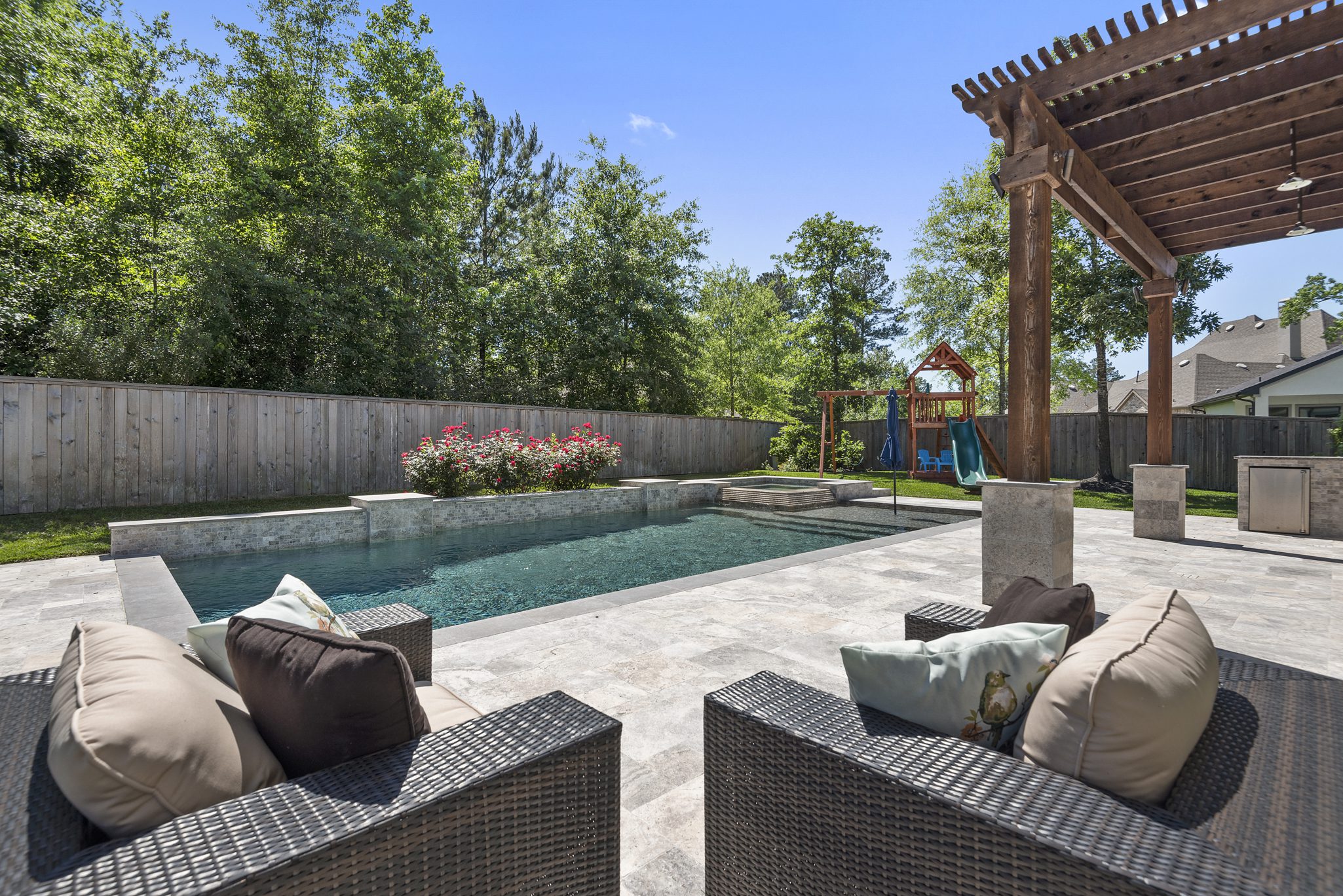 Luxury pool home